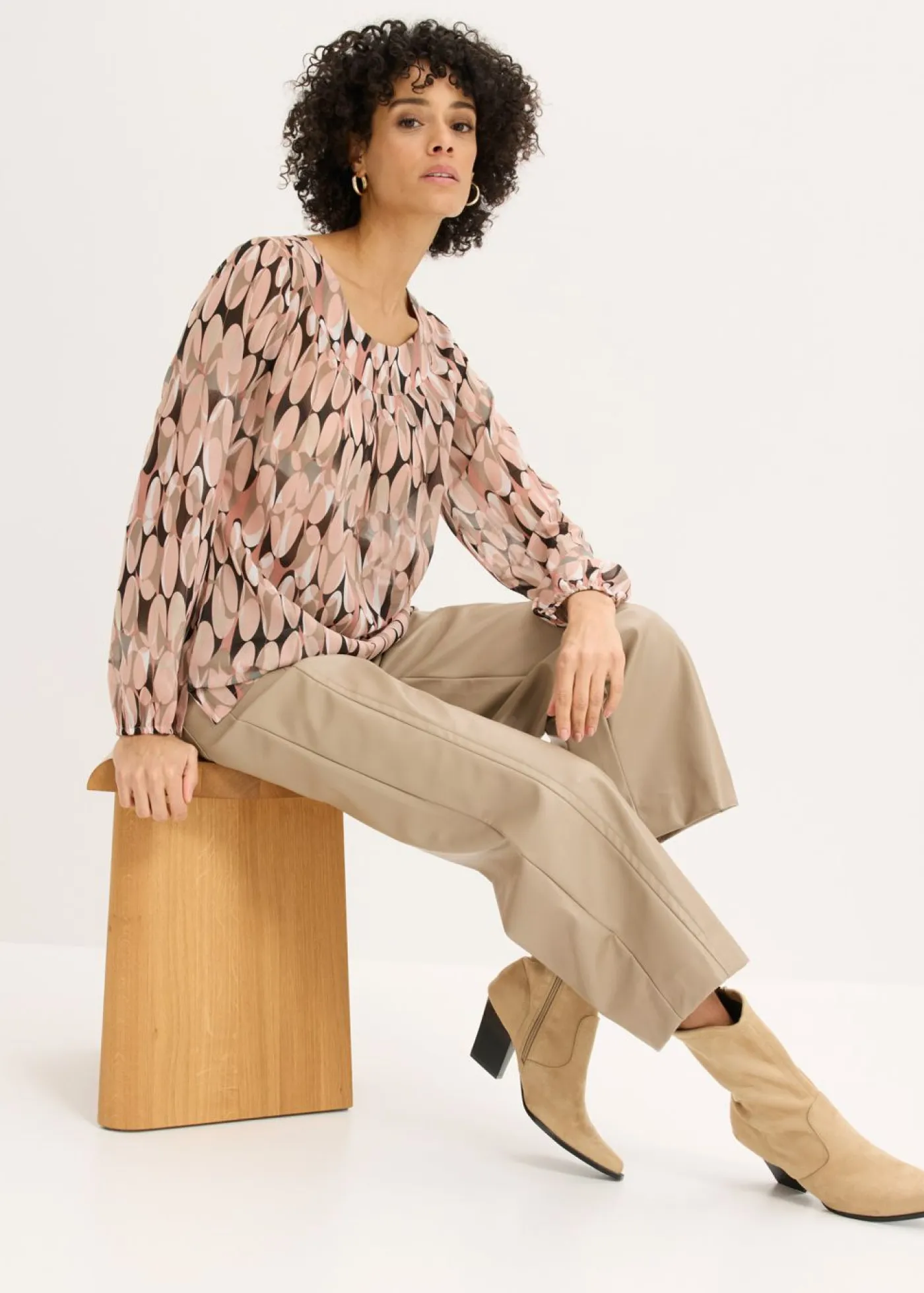 Sale Blusa tipo túnica Mujer Camisas Y Blusas