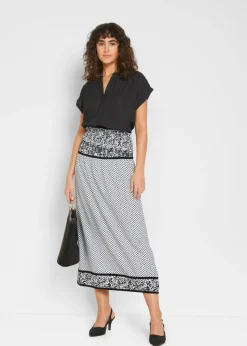 Online Blusa tipo túnica Mujer Camisas Y Blusas