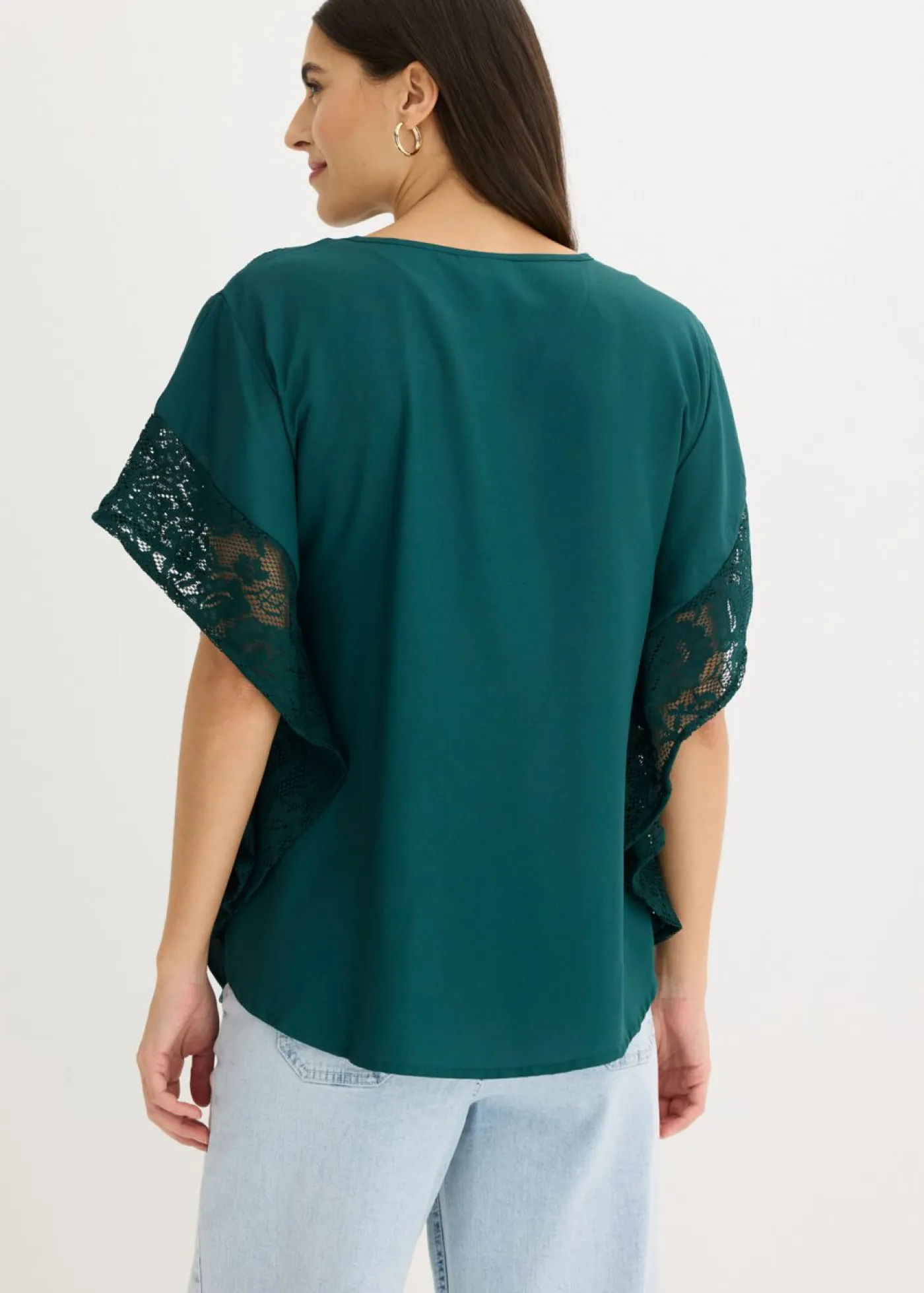 Outlet Blusa tipo túnica con aplicaciones Mujer Camisas Y Blusas