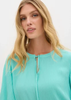New Blusa tipo túnica con mangas de murciélago Mujer Camisas Y Blusas
