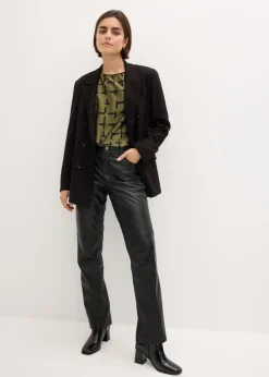 Sale Blusa tipo túnica con mangas de murciélago Mujer Camisas Y Blusas