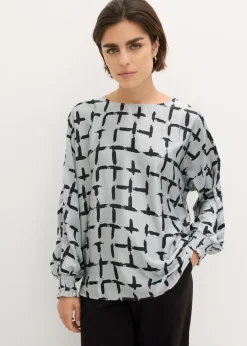 Discount Blusa tipo túnica con mangas de murciélago Mujer Camisas Y Blusas