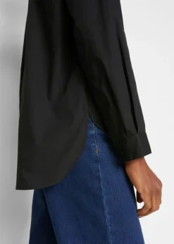 Online Blusa tipo túnica de algodón orgánico puro Mujer Camisas Y Blusas