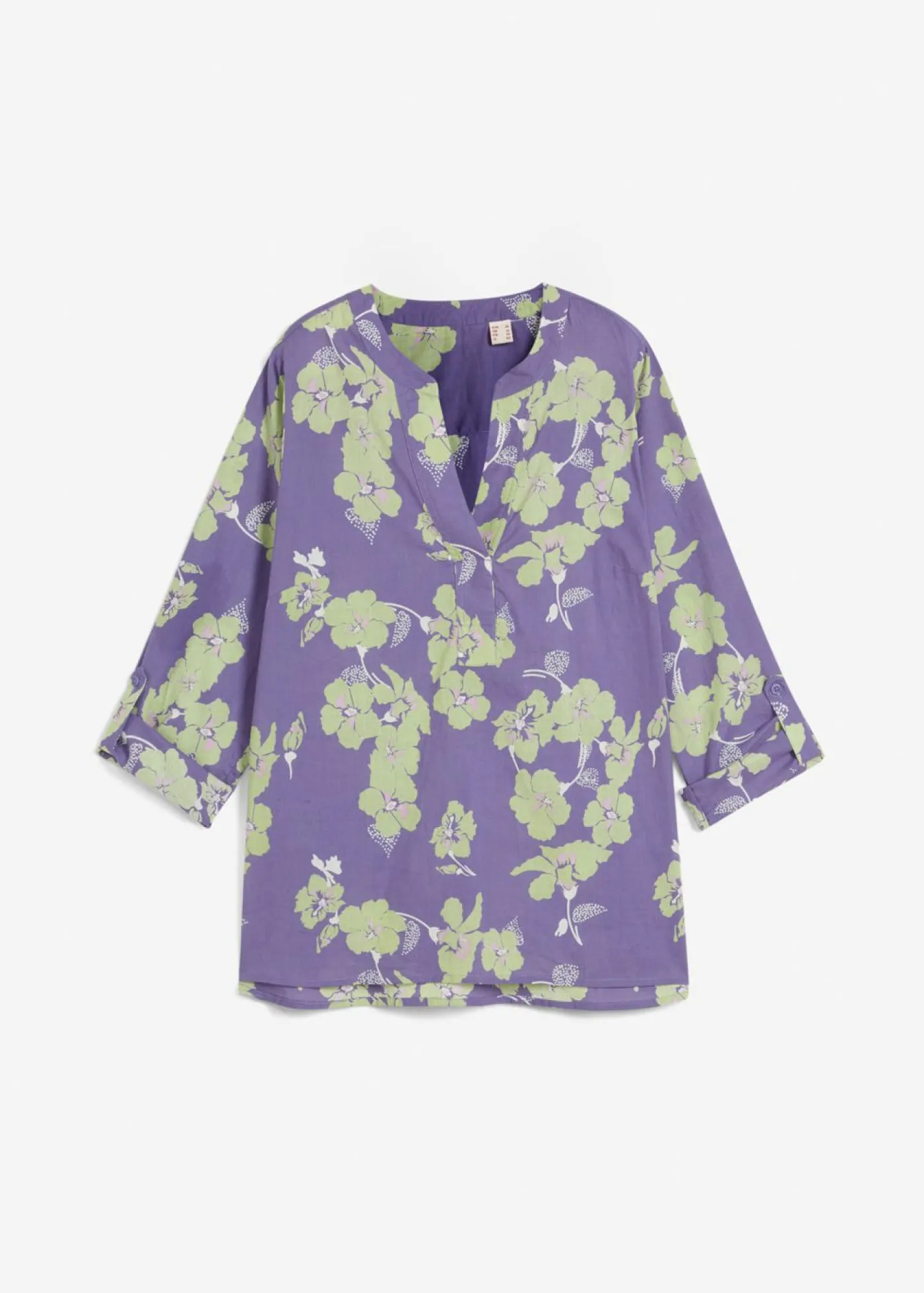 Sale Blusa tipo túnica de algodón puro Mujer Camisas Y Blusas