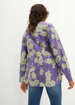 Sale Blusa tipo túnica de algodón puro Mujer Camisas Y Blusas