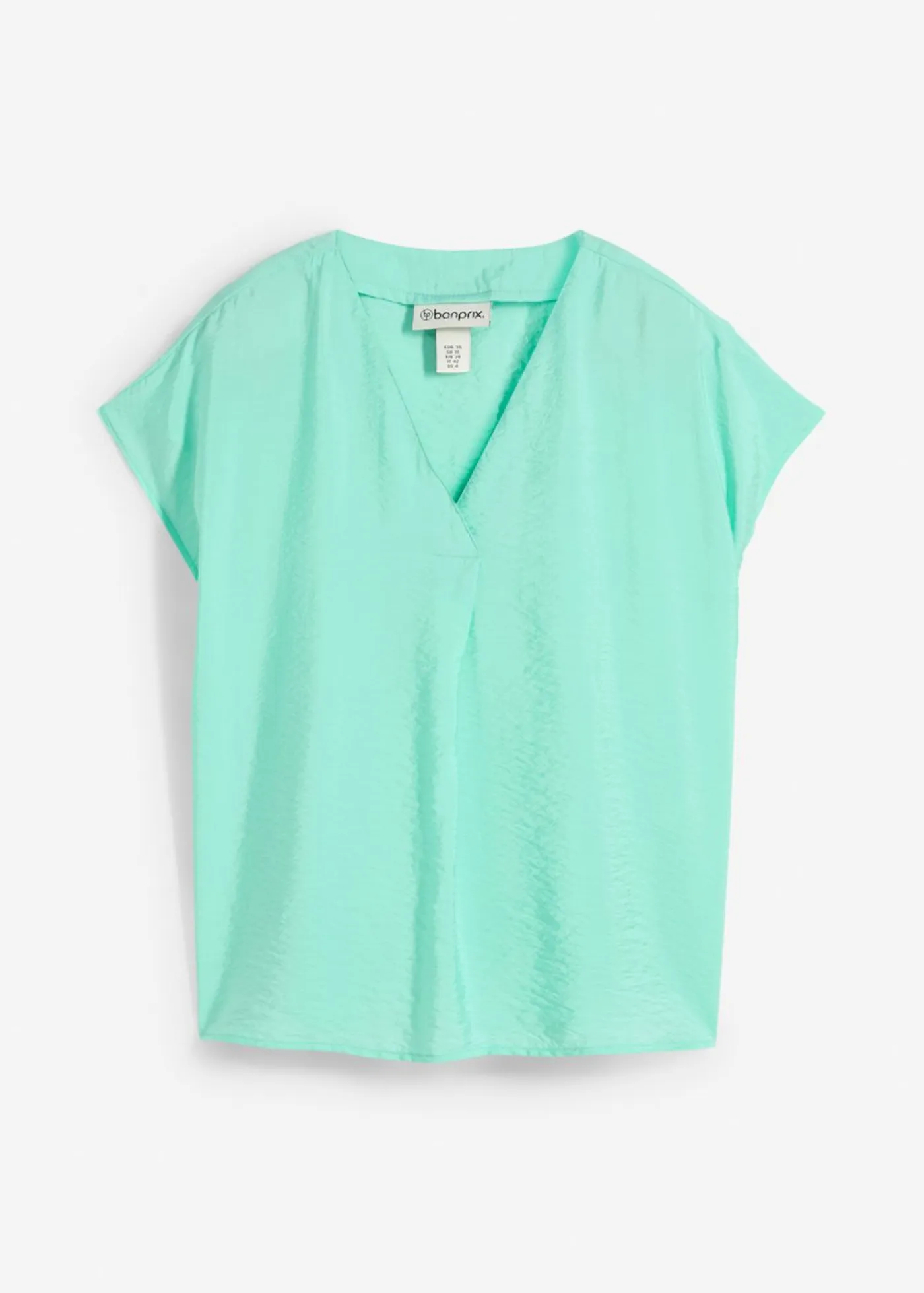 Hot Blusa tipo túnica de mezcla de viscosa fluida Mujer Camisas Y Blusas