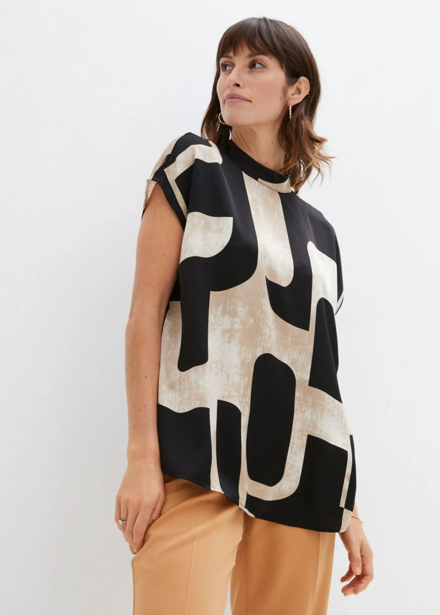 Outlet Blusa tipo túnica de staén Mujer Camisas Y Blusas