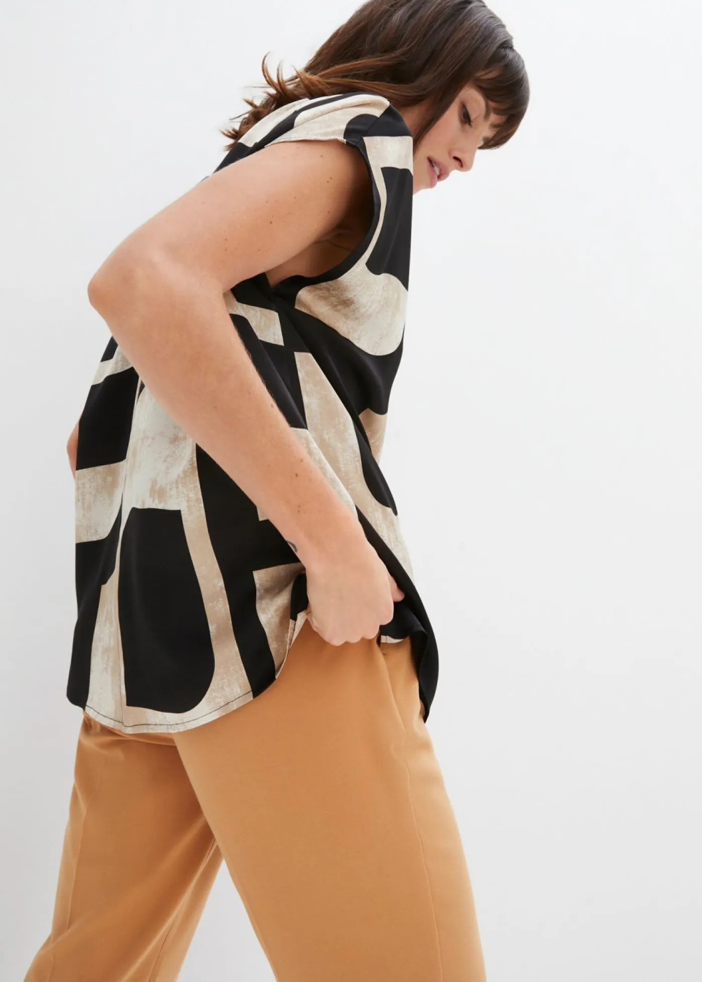 Outlet Blusa tipo túnica de staén Mujer Camisas Y Blusas