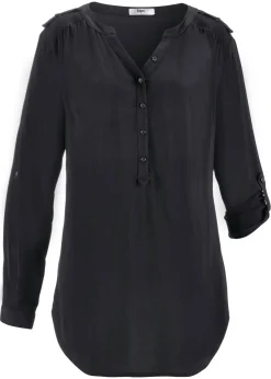 Discount Blusa tipo túnica de viscosa suave Mujer Camisas Y Blusas