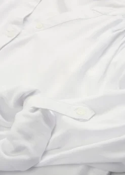 Best Blusa tipo túnica de viscosa suave Mujer Camisas Y Blusas