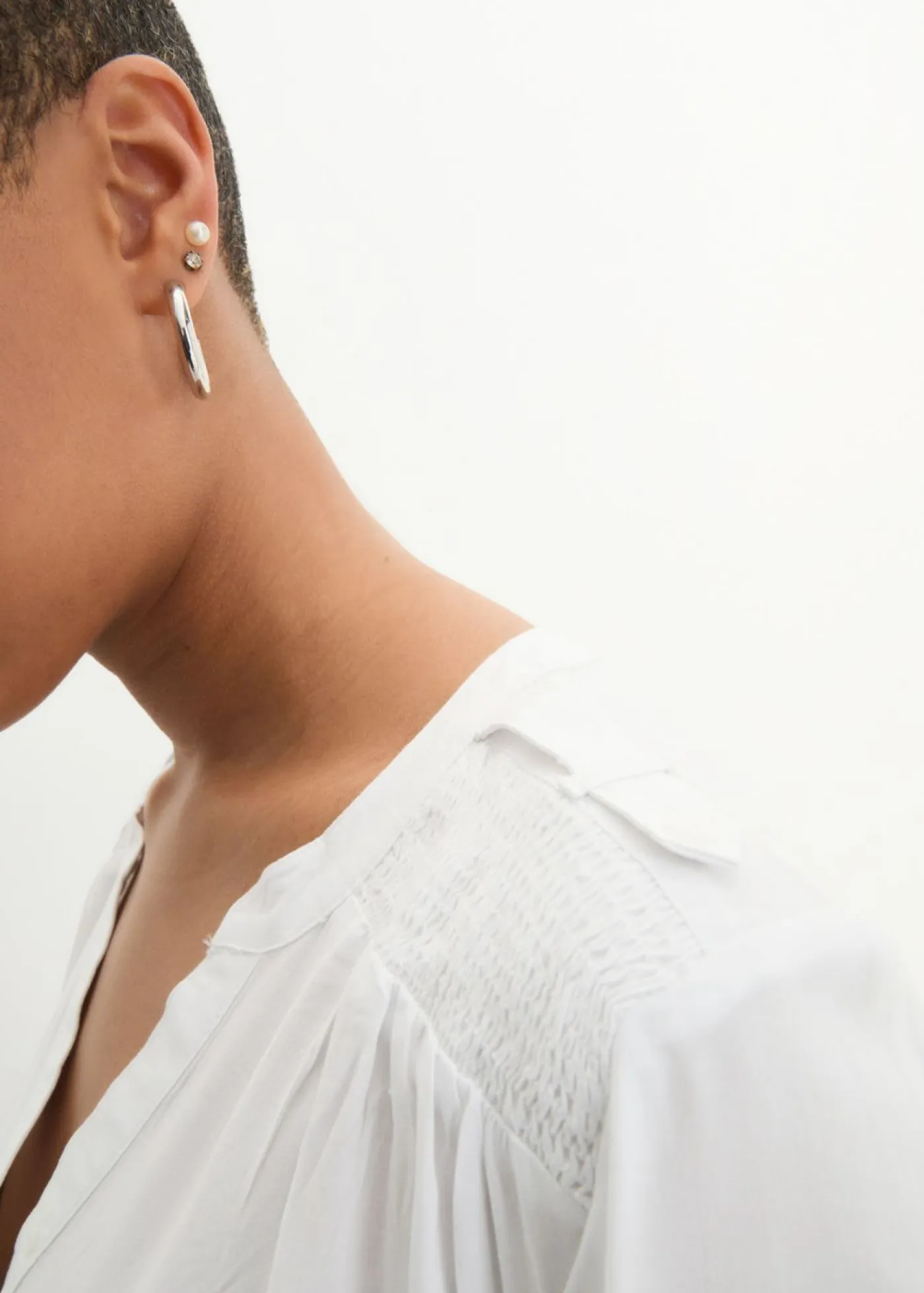 Best Blusa tipo túnica de viscosa suave Mujer Camisas Y Blusas