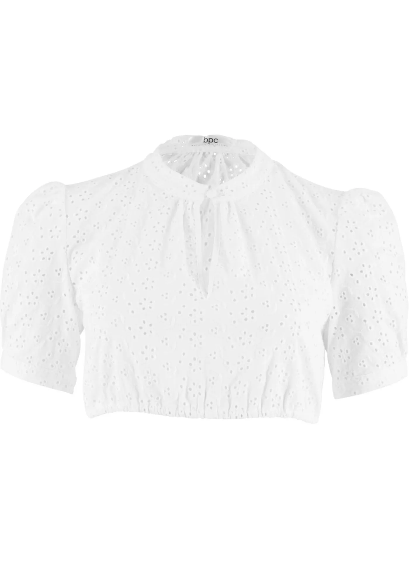 Hot Blusa tirolesa con encaje calado Mujer Camisas Y Blusas