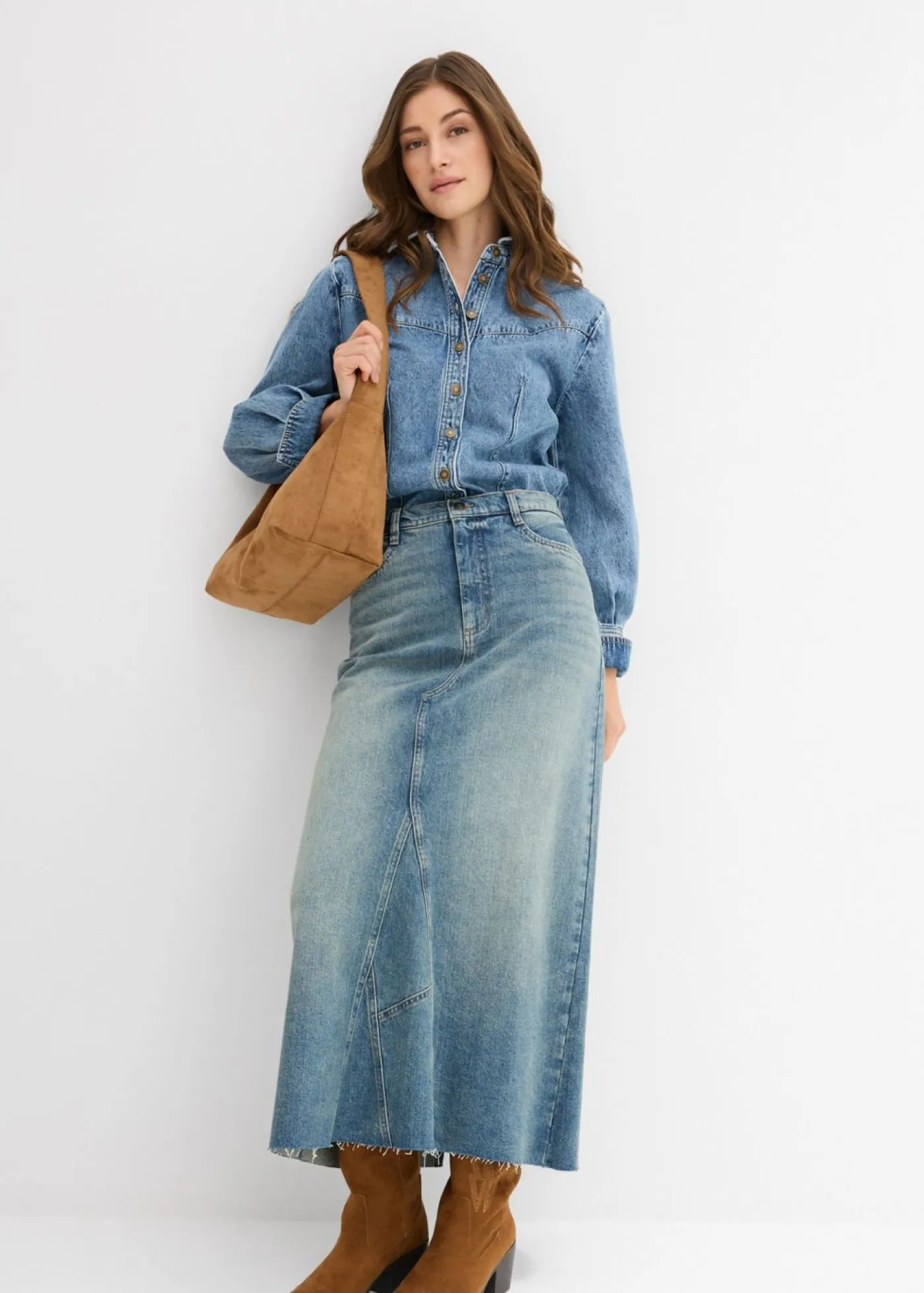 Hot Blusa vaquera Mujer Camisas Y Blusas