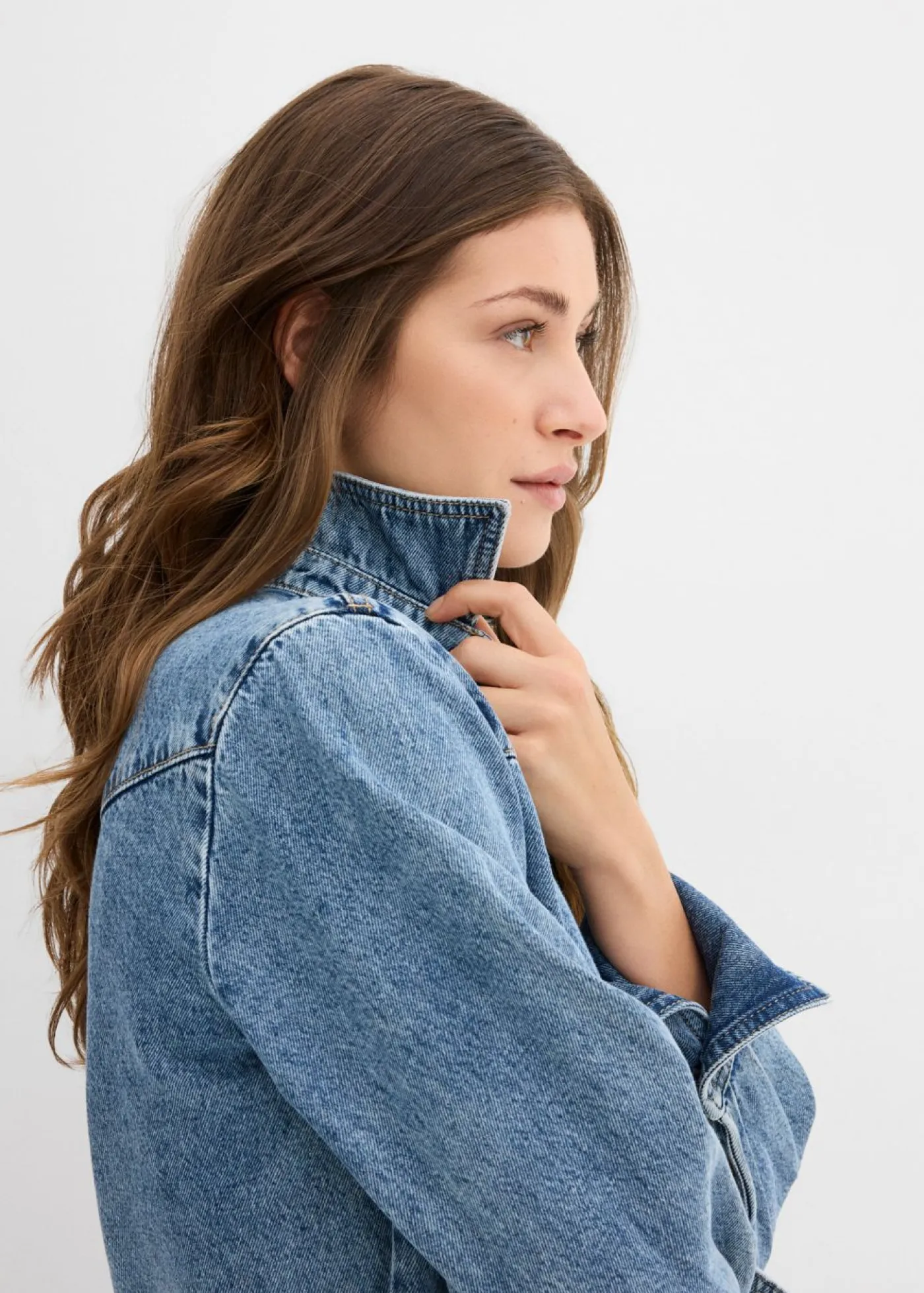 Hot Blusa vaquera Mujer Camisas Y Blusas