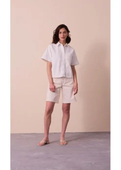 Blusa vaquera, oversize Mujer Camisas Y Blusas