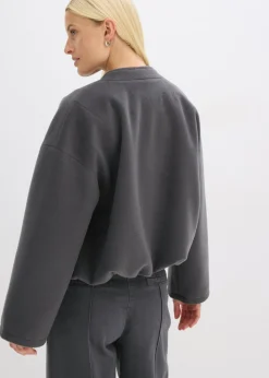 New Blusón con mangas de globo Mujer Esenciales|Chaquetas Y Abrigos