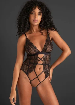 New Body con abertura Mujer Lencería Sexy