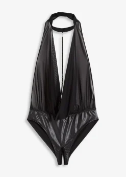 Clearance Body con abertura y efecto mojado Mujer Lencería Sexy