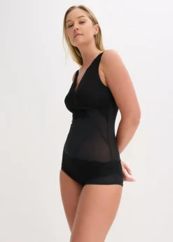 Discount Body con ligero efecto moldeador y encaje Mujer Bodies|Ropa Interior Moldeadora