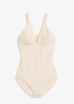 Online Body con ligero efecto moldeador Mujer Sin Costuras|Bodies