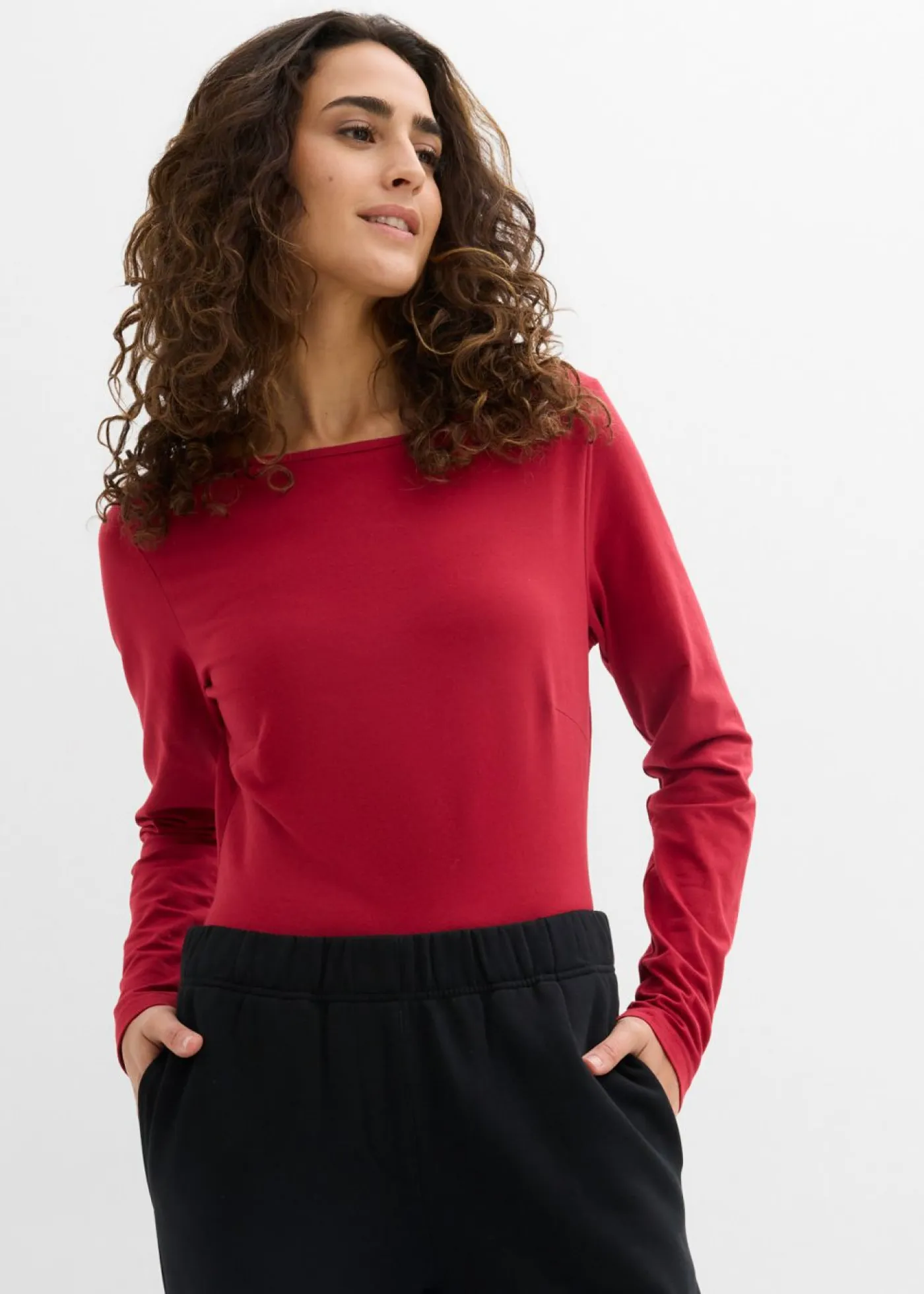 Body de manga larga (2 unidades) Mujer Básicos|Camisetas