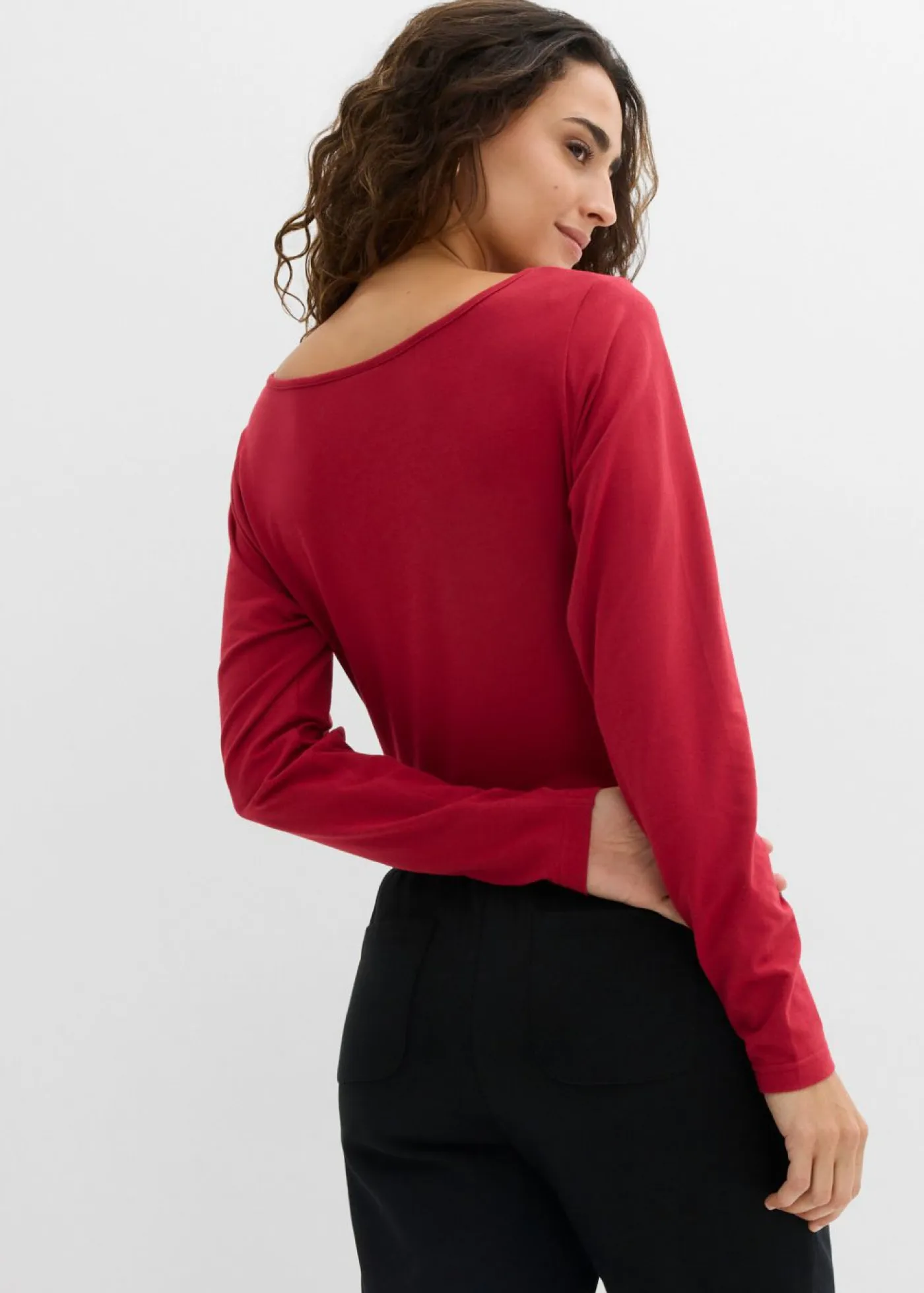 Body de manga larga (2 unidades) Mujer Básicos|Camisetas