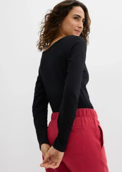 Body de manga larga (2 unidades) Mujer Básicos|Camisetas