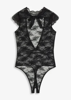 Sale Body de tanga con abertura Mujer Lencería Sexy