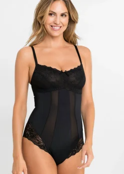 Sale Body moldeador con efecto medio Mujer Bodies|Ropa Interior Moldeadora