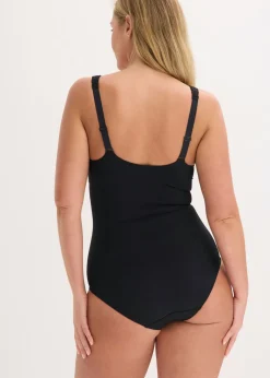 Sale Body sin aros con efecto moldeador medio y encaje Mujer Bodies|Ropa Interior Moldeadora