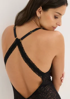 Discount Body sin aros con encaje delicado Mujer Bodies|Lencería