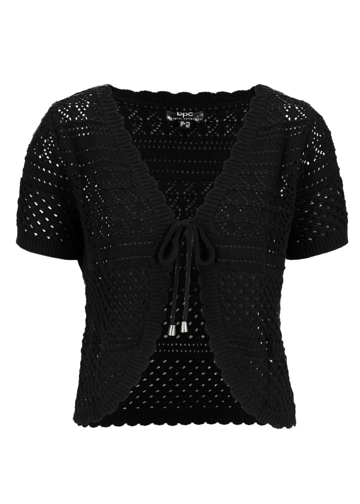 Online Bolero corto de ganchillo Mujer Chaquetas Y Abrigos|Ropa De Punto