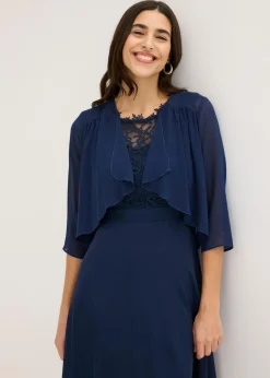 Best Bolero de gasa fina Mujer Chaquetas Y Abrigos|Ropa Elegante