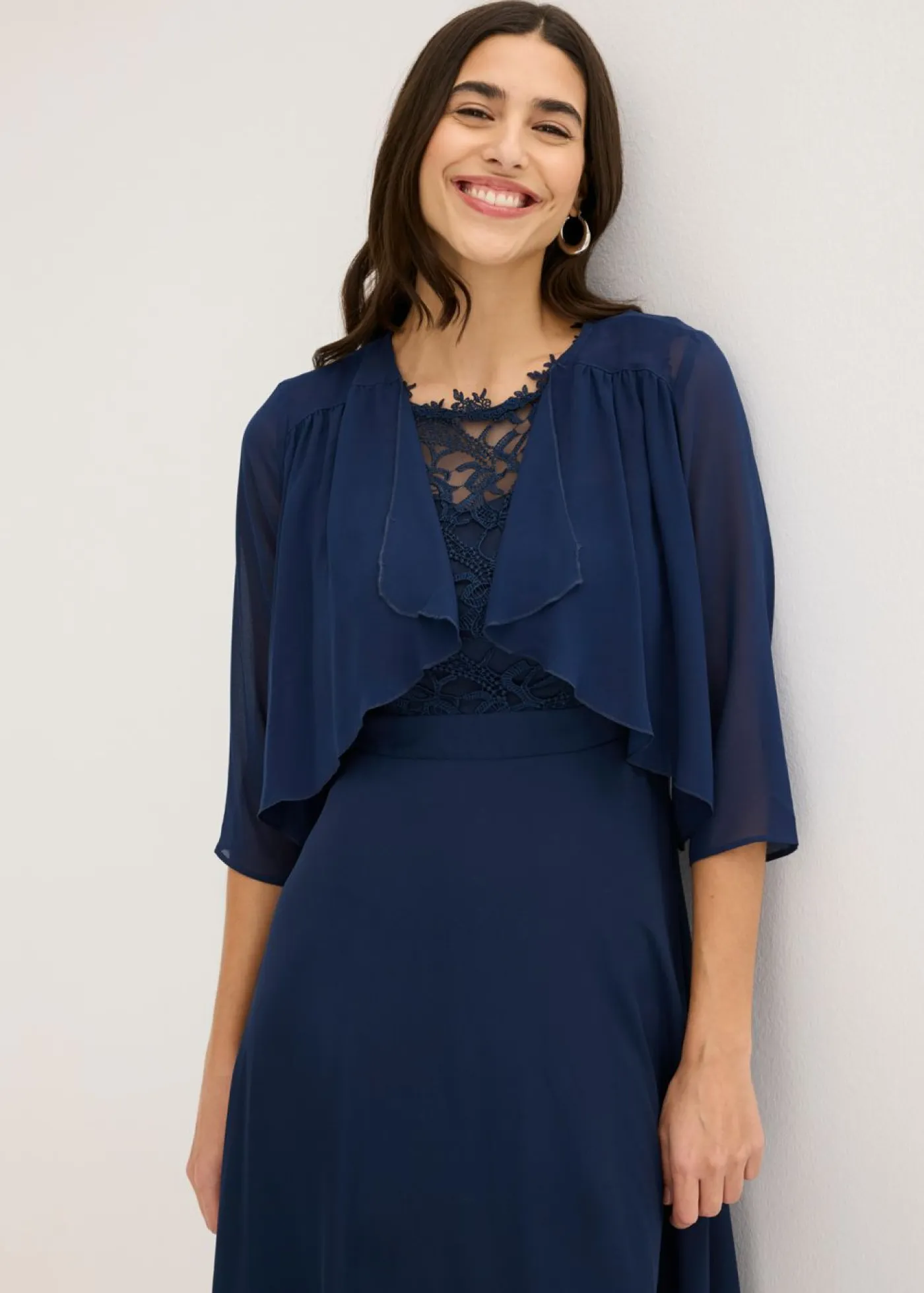 Best Bolero de gasa fina Mujer Chaquetas Y Abrigos|Ropa Elegante