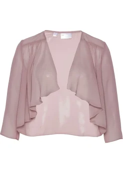 Best Bolero de gasa fina Mujer Chaquetas Y Abrigos|Ropa Elegante