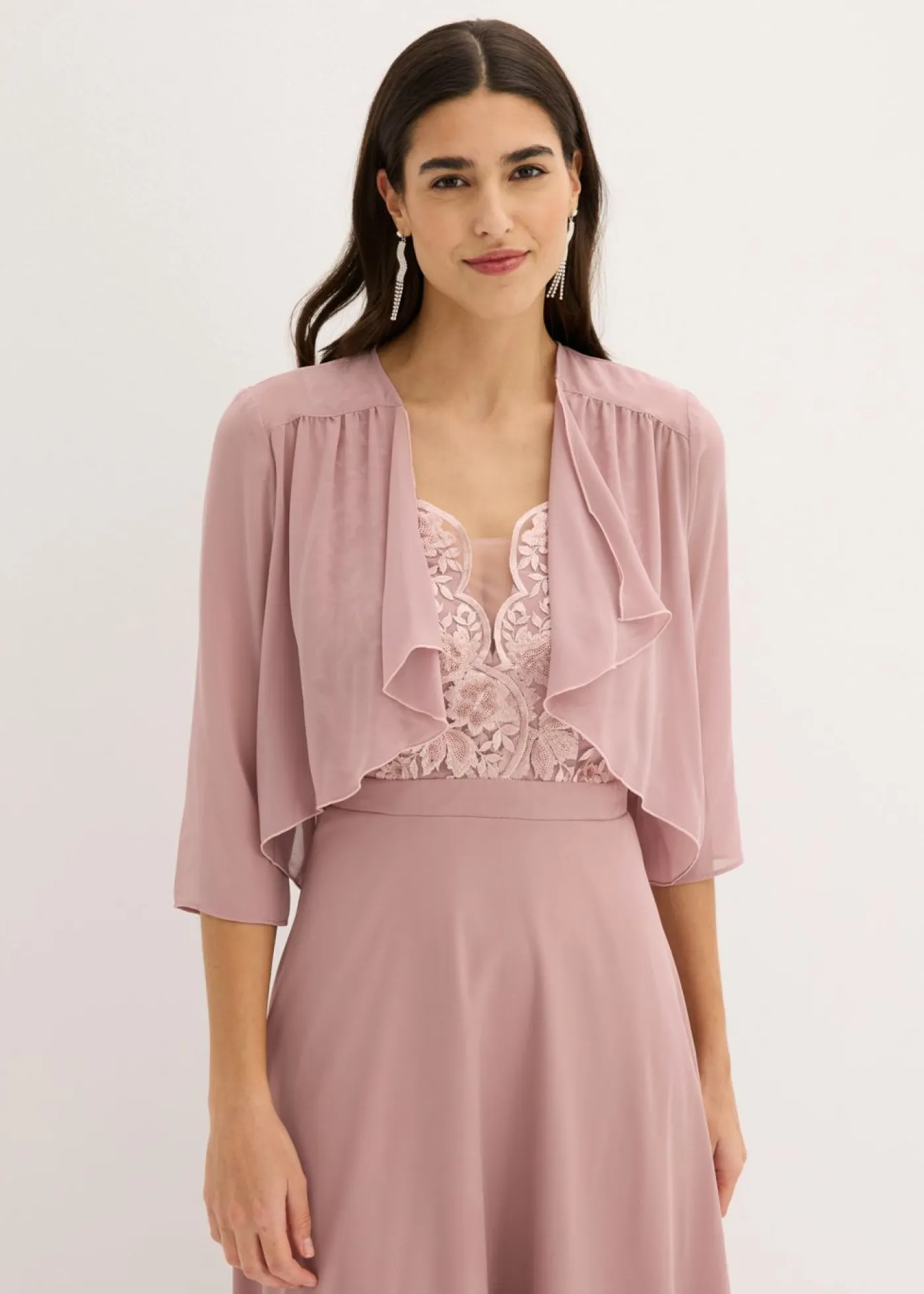 Best Bolero de gasa fina Mujer Chaquetas Y Abrigos|Ropa Elegante