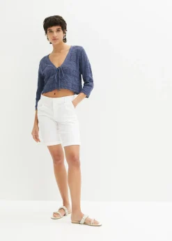Online Bolero de punto ajour Mujer Jerséis|Ropa De Punto