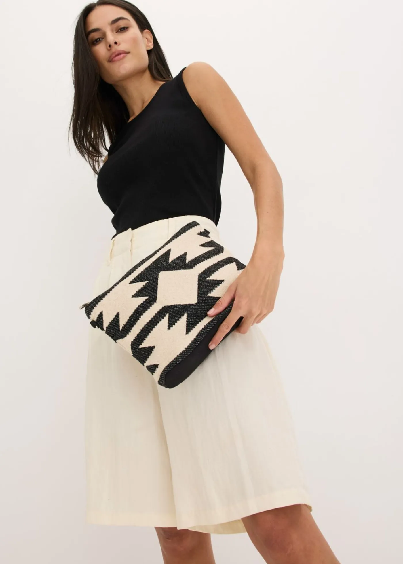 Sale Bolso bandolera de lona Mujer Bolsos