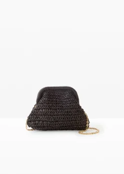 New Bolso bandolera de paja Mujer Bolsos