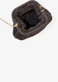 New Bolso bandolera de paja Mujer Bolsos
