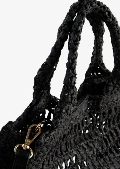 Sale Bolso bandolera de paja Mujer Complementos Temáticos·Accesorios Veganos|Novedades