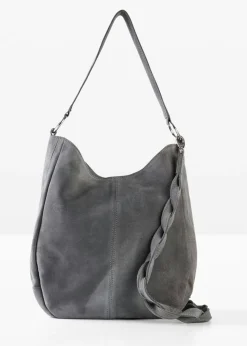 Online Bolso de ante con correa decorativa adicional Mujer Complementos Temáticos·Complementos De Piel|Bolsos