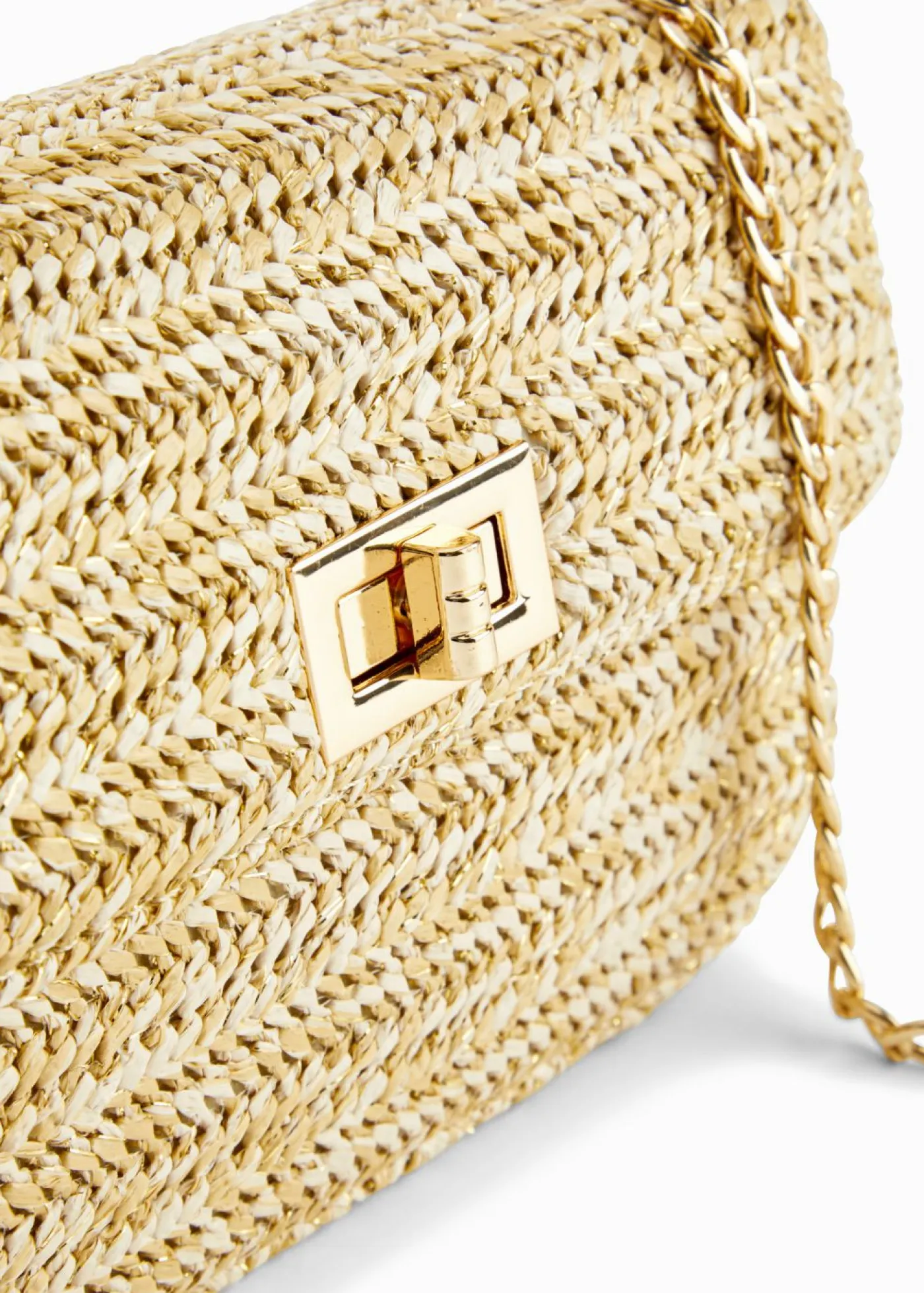 Hot Bolso de estilo bandolera de paja Mujer Bolsos