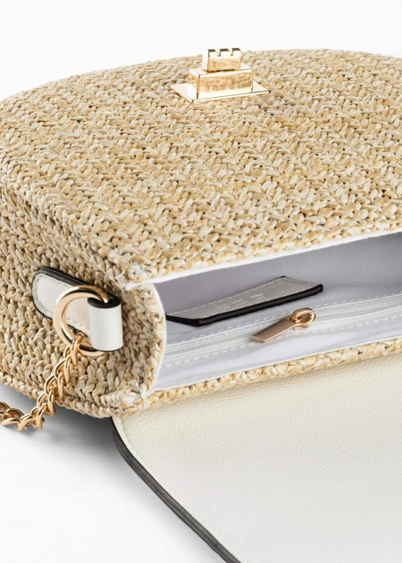 Clearance Bolso de estilo bandolera de paja Mujer Bolsos|Ropa De Playa