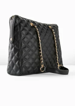 Online Bolso de mano con pespunte decorativo Mujer Bolsos
