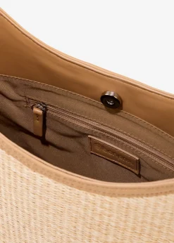 Online Bolso shopper con aspecto de paja Mujer Bolsos