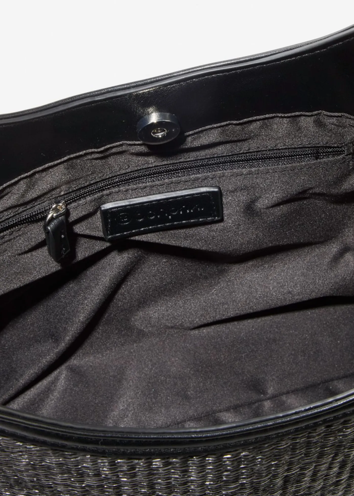 Discount Bolso shopper con aspecto de paja Mujer Bolsos