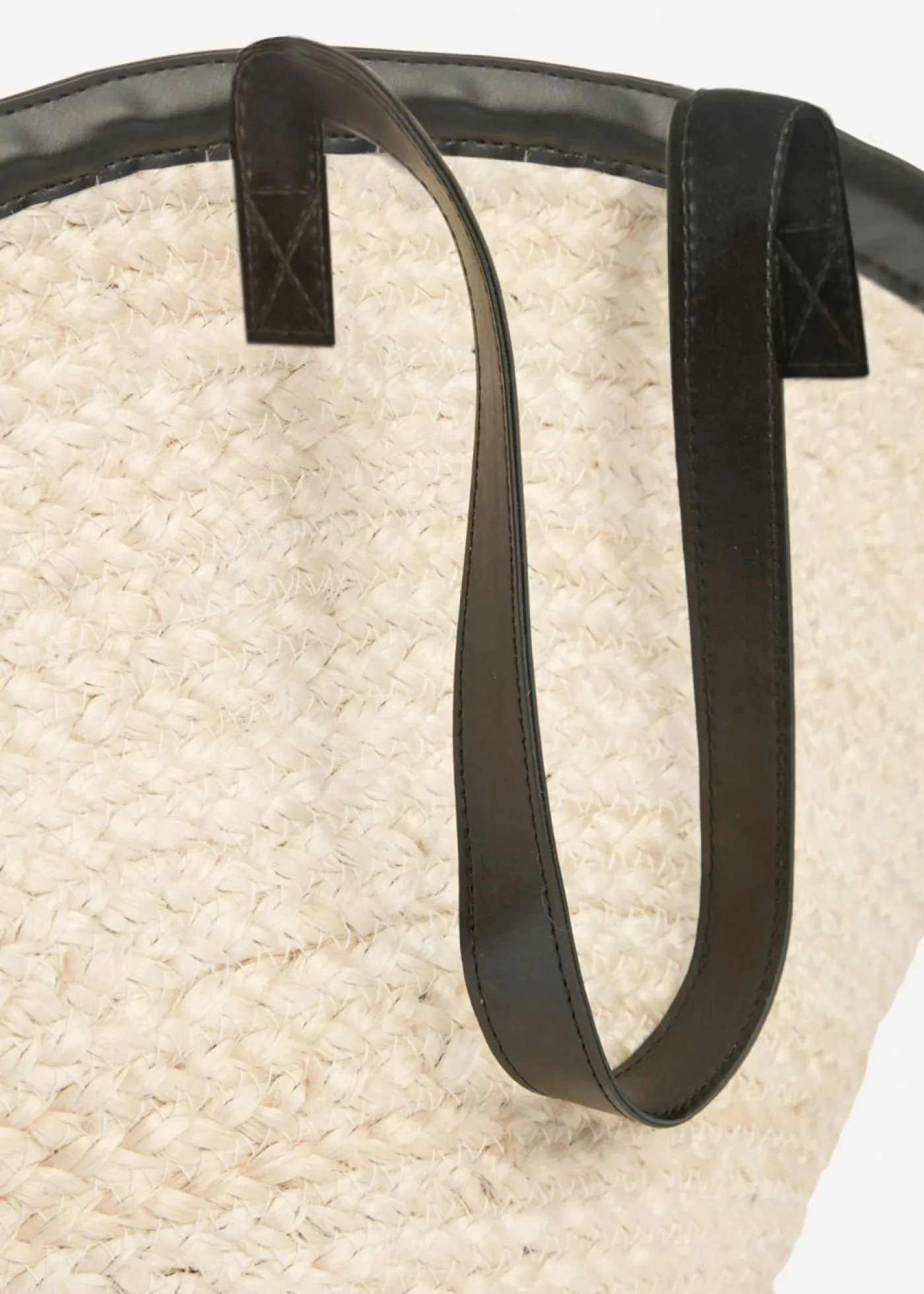 Clearance Bolso shopper de paja Mujer Bolsos