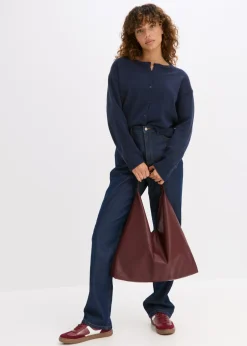 Outlet Bolso shopper suave de tamaño XXL Mujer Bolsos