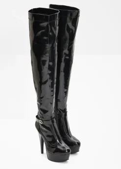 Outlet Botas altas con plataforma Mujer Zapatos De Tacón Alto|Botas